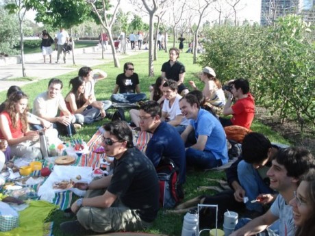 El picnic en todo su esplendor | Foto: @adrybustamante