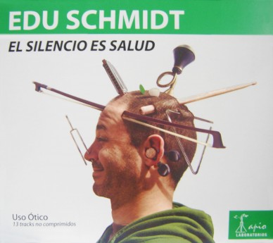 Tapa del primer CD de Edu Schmidt, El silencio es salud